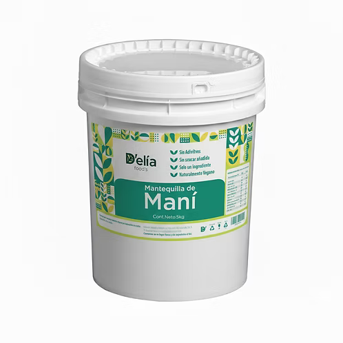 Mantequilla de maní 100% - 5kg