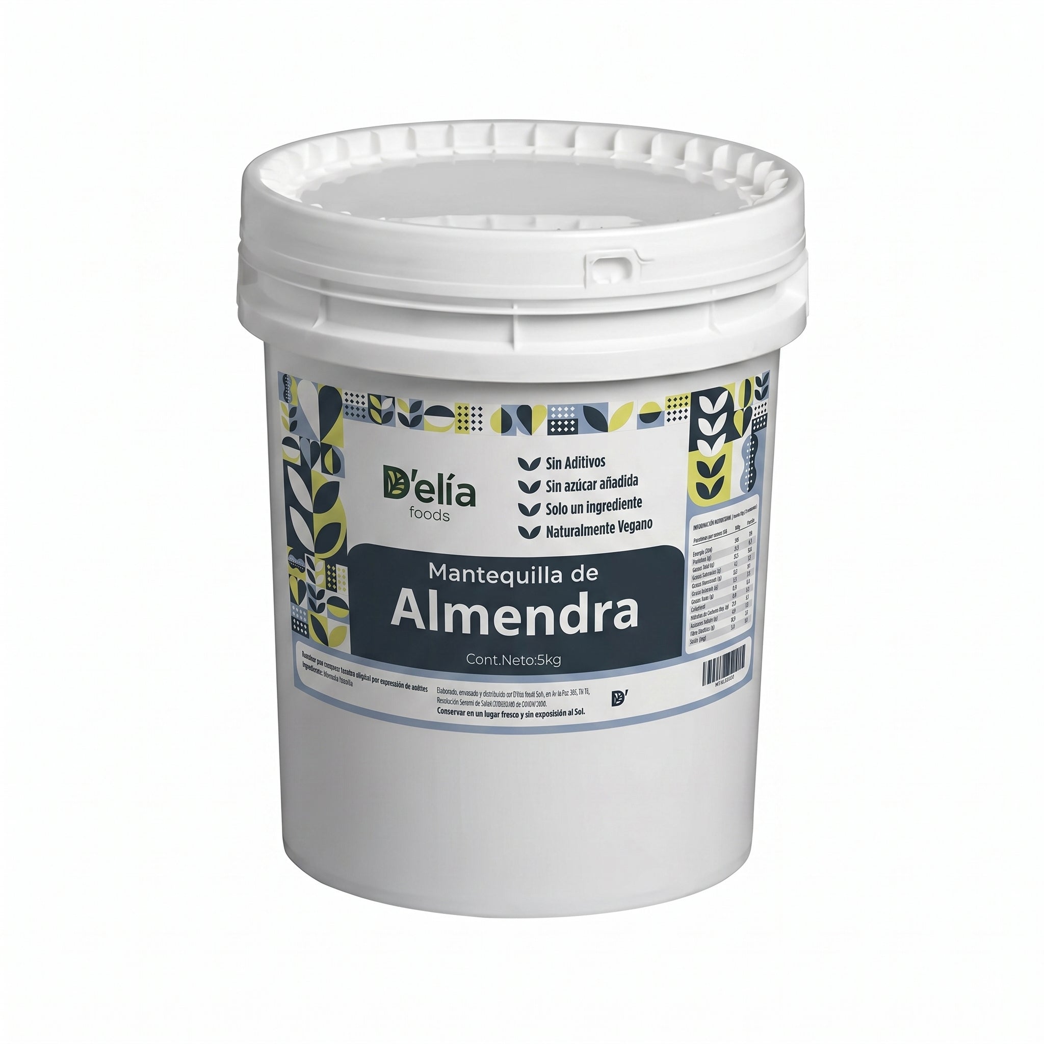 Mantequilla de almendra 100% - 5kg