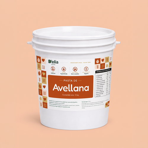 Pasta de avellana 100%
