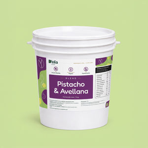 Pasta blend de pistacho y avellana